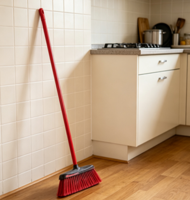 Commercial Kitchen Broom - En Çok Satan 2'li Paket Dikdörtgen