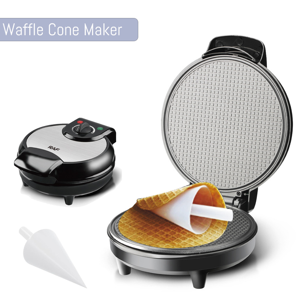 Waffle Maker Commercial - Elektrikli Waffle Koni Makinesi, Browning Kontrollü,