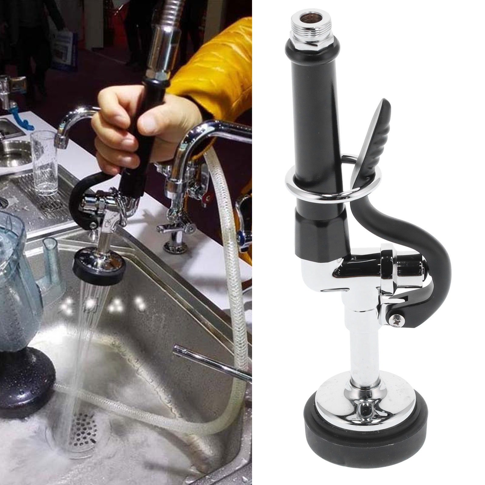 Commercial Kitchen Sprayer - Ticari Musluk Püskürtücü Yüksek Basınçlı Durulama