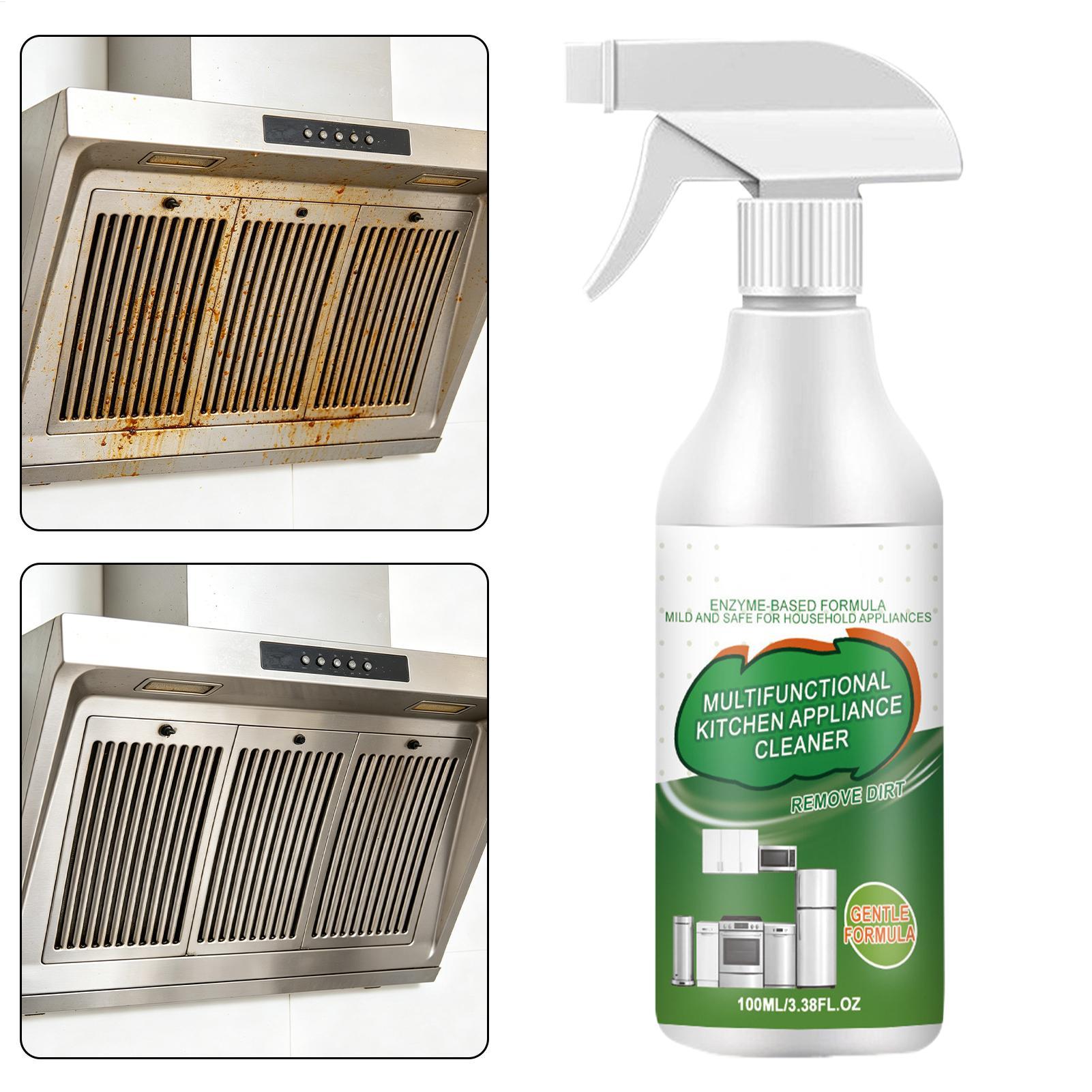 Commercial Kitchen Grease Cleaner - 100 ml Çok Amaçlı Enzimli Köpük