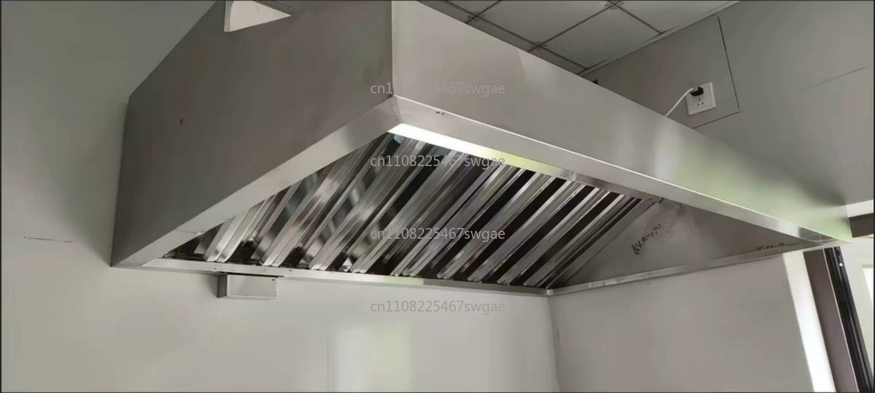 Commercial Kitchen Range Hood - Çelik Mutfak Davlumbazı Restoran Otel İçin