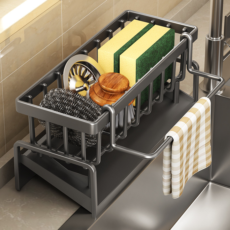 Commercial Kitchen Shelving - Mutfak Lavabo Drenaj Rafı Düzenleyici Plastik