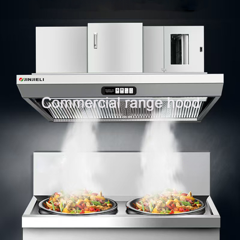Commercial Kitchen Range Hood - ISO9001 Sertifikalı Akıllı Davlumbaz, Ticari Mutfaklar