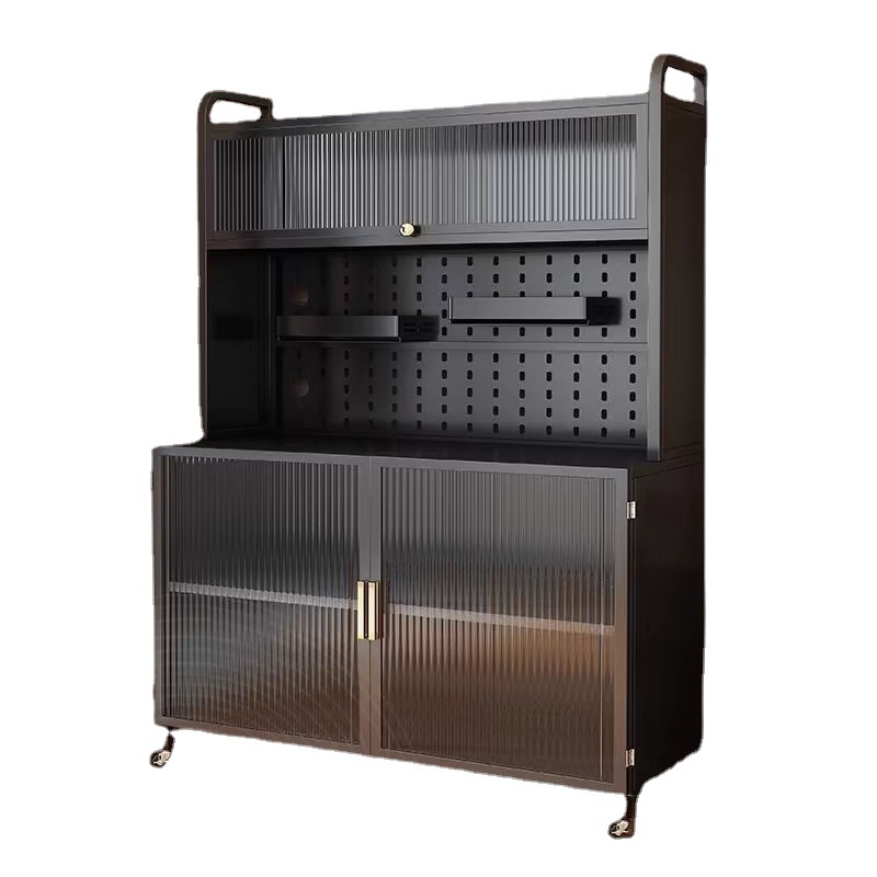 Commercial Kitchen Shed - Çok Katmanlı Metal Mutfak Depolama Rafı