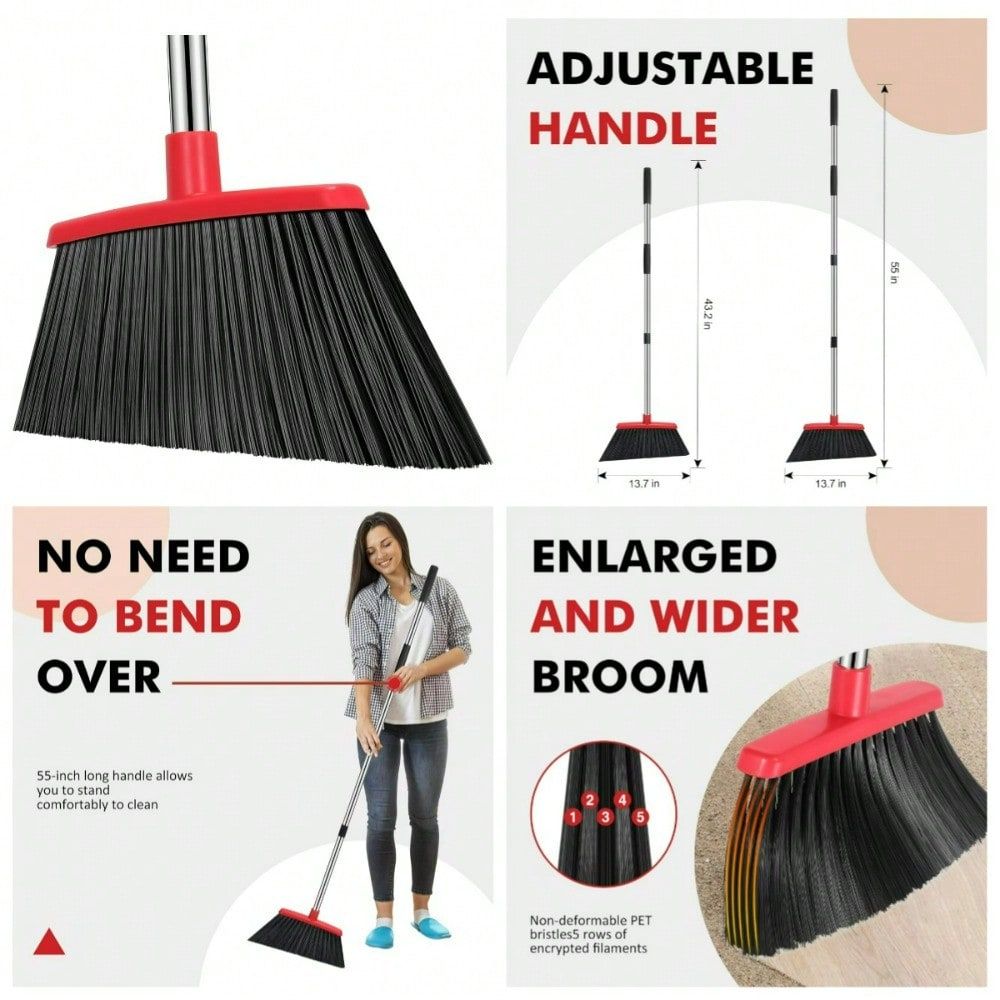 Commercial Kitchen Broom - İnç Ölçülü Ağır Hizmet Tipi Dış