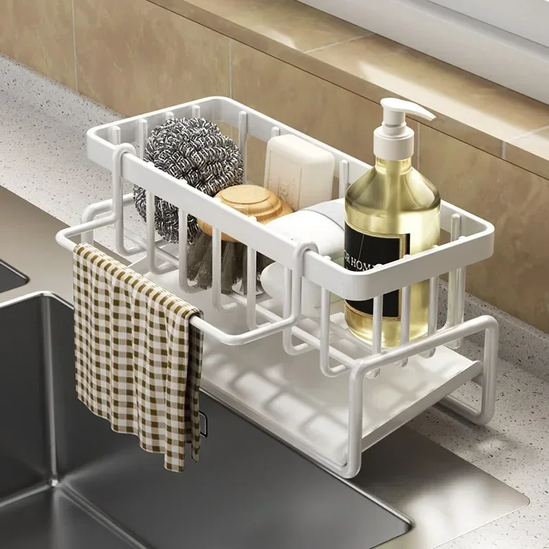 Commercial Kitchen Shelving - Çok fonksiyonlu Süngerlik Kurutmalık Mutfak Rafı