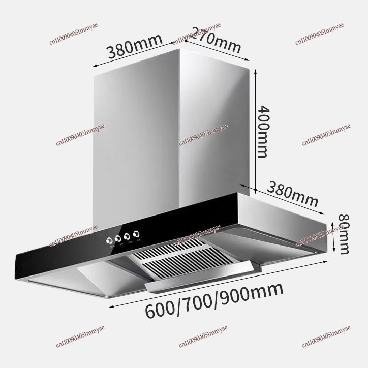 Commercial Kitchen Range Hood - Büyük Emiş Gücüne Sahip Davlumbaz Ev