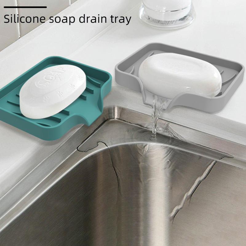 Commercial Kitchen Shed - Lavabo Silikon Tepsisi, Drenajlı Sabun Sünger