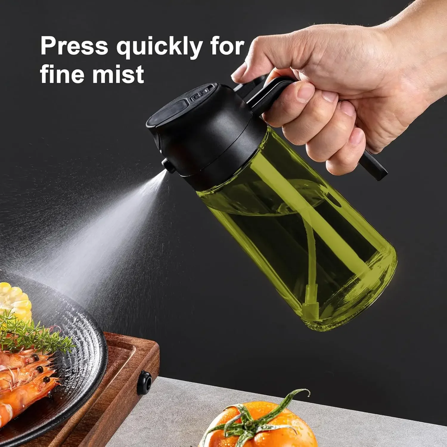 2in1 Siyah Cam Zeytinyağı Püsk - Commercial Kitchen Sprayer incelemesi ve fiyatı