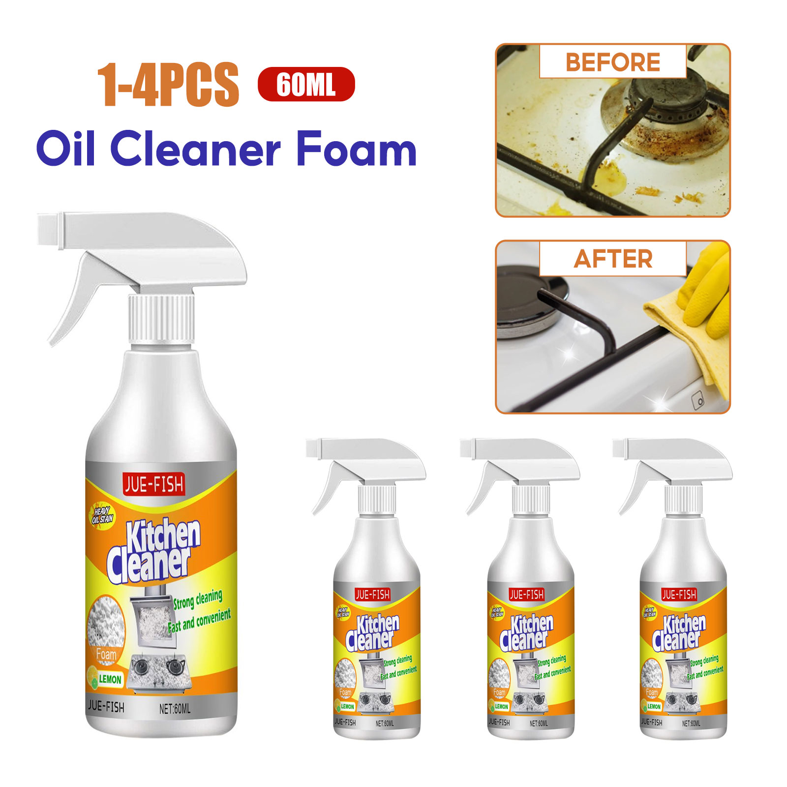 Yağ Temizleyici Kabarcık Sprey - Commercial Kitchen Grease Cleaner incelemesi ve fiyatı