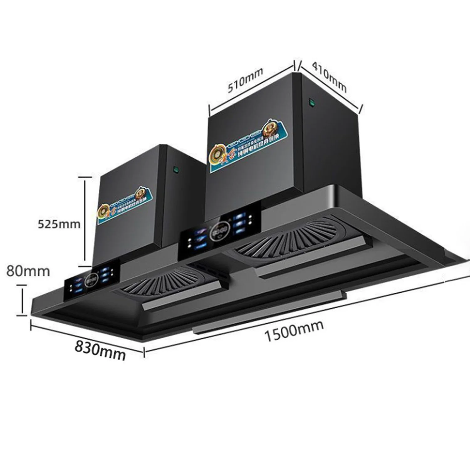 -OEM Davlumbaz için Ev Ticari  - Commercial Kitchen Range Hood incelemesi ve fiyatı