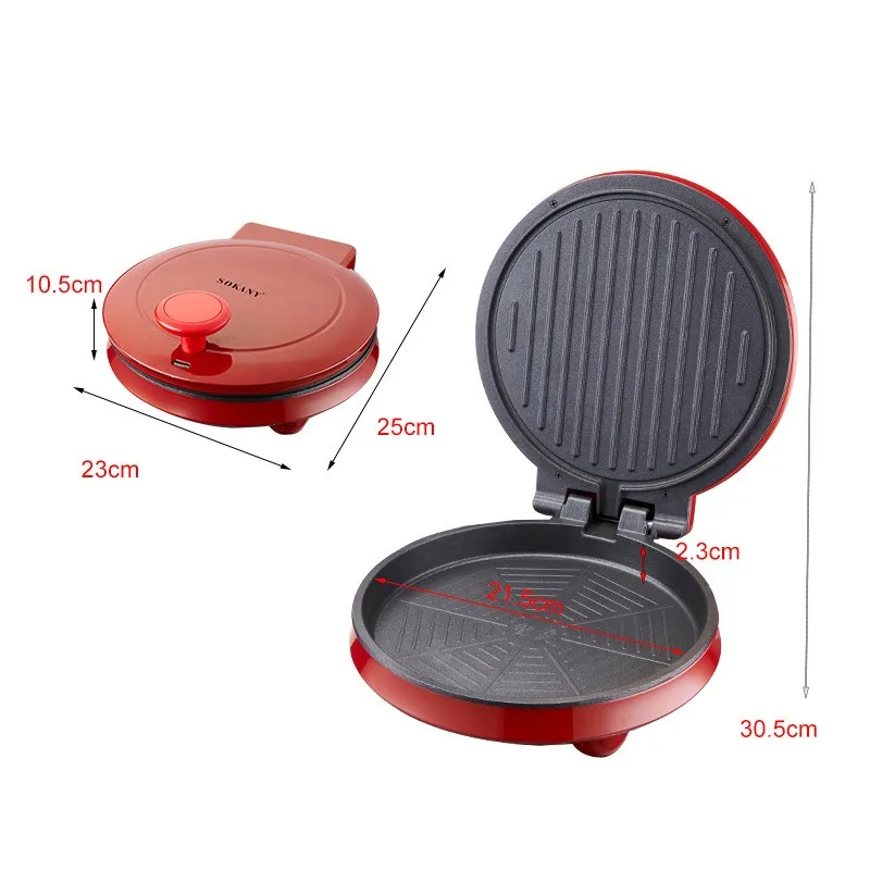 110V Elektrikli Pizza Makinesi - Waffle Maker Commercial incelemesi ve fiyatı