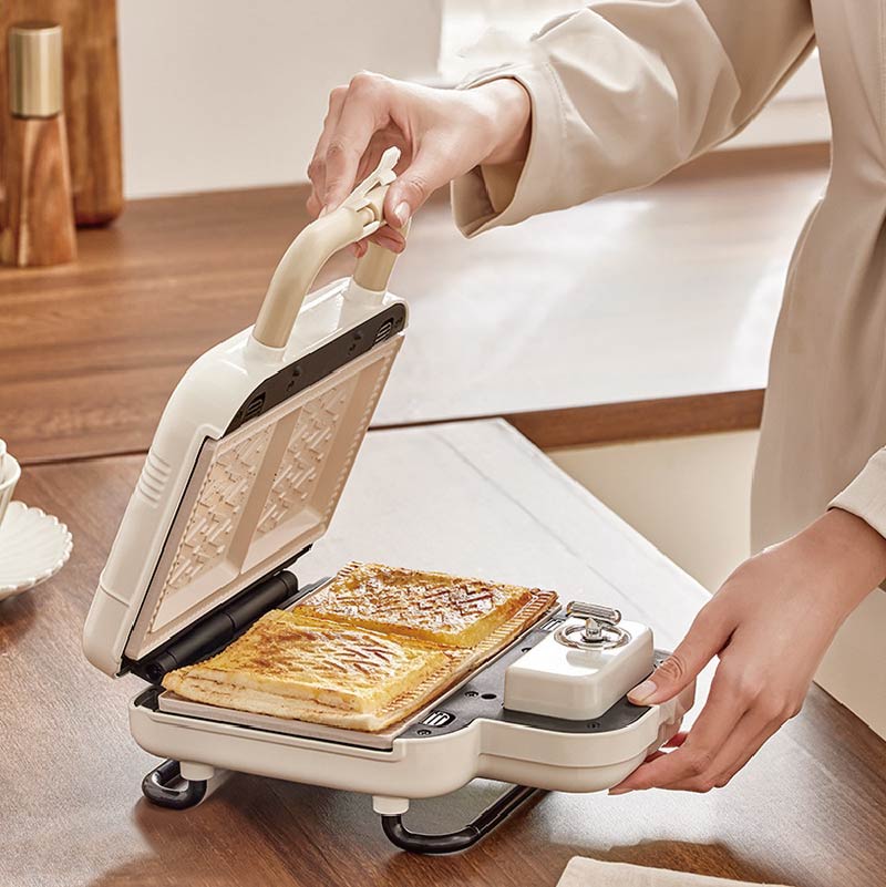 750W elektrikli sandviç makine - Waffle Maker Commercial incelemesi ve fiyatı