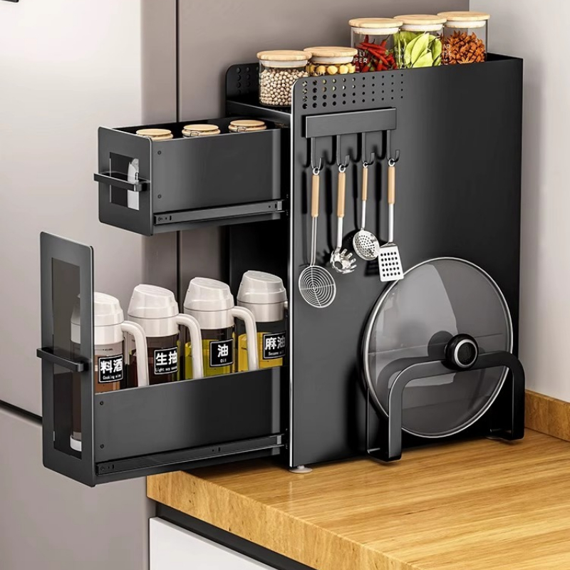 Köşe Baharat Rafı Çekilebilir  - Commercial Kitchen Shelving incelemesi ve fiyatı