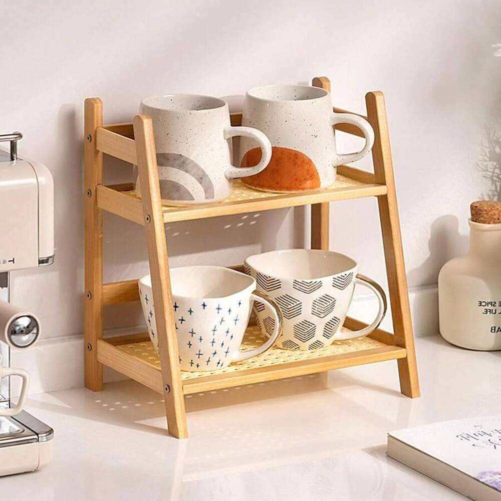 2 Katmanlı Bambu Tezgah Üstü D - Commercial Kitchen Shelving incelemesi ve fiyatı