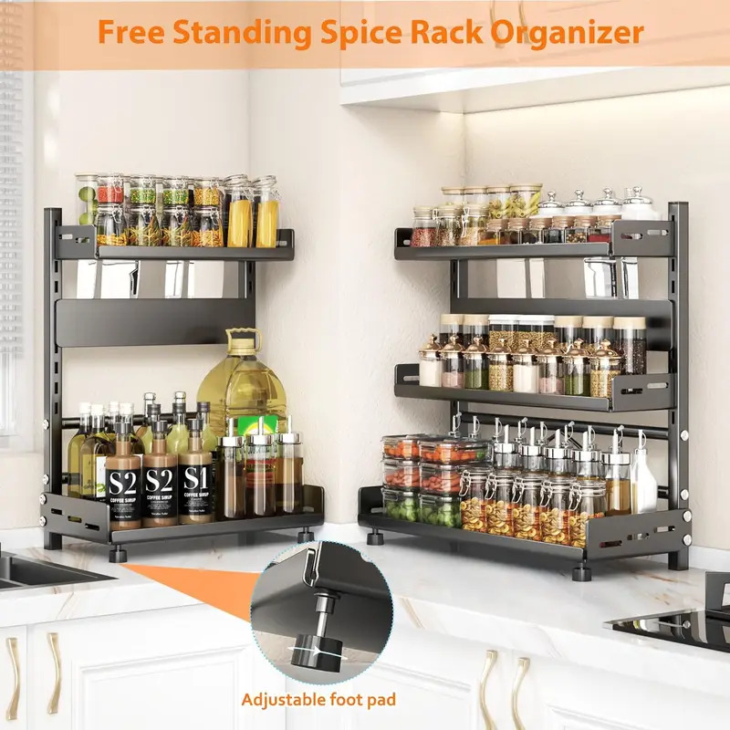 3 Katlı Baharatlık Rafı, Tezga - Commercial Kitchen Shelving incelemesi ve fiyatı